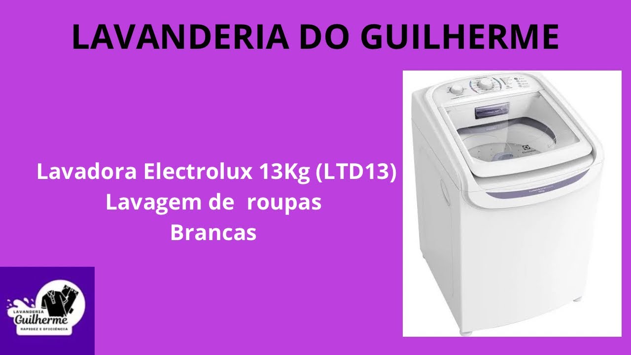 Lavadora Electrolux 13Kg (LTD13) Lavagem de roupas Brancas 
