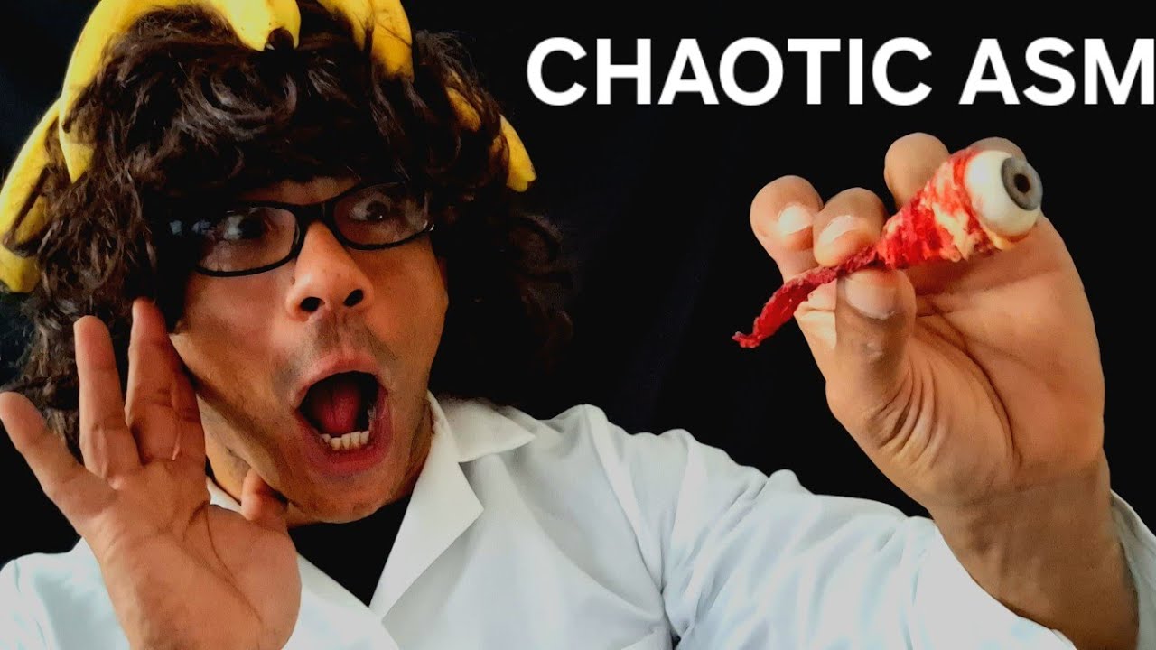 CHAOTIC DOCTOR ASMR with relaxing yet hilarious triggers