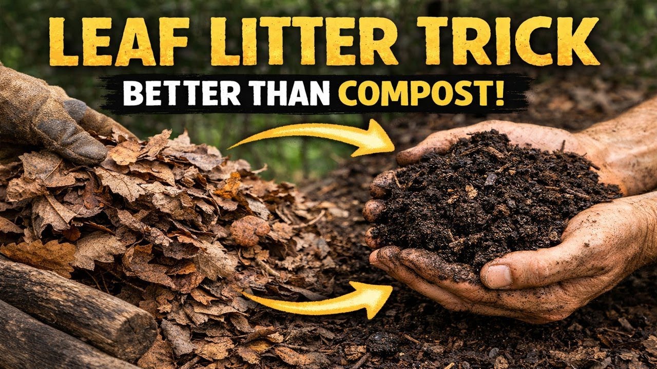 This Leaf Litter Trick Creates Soil Faster Than Any Compost Pile
