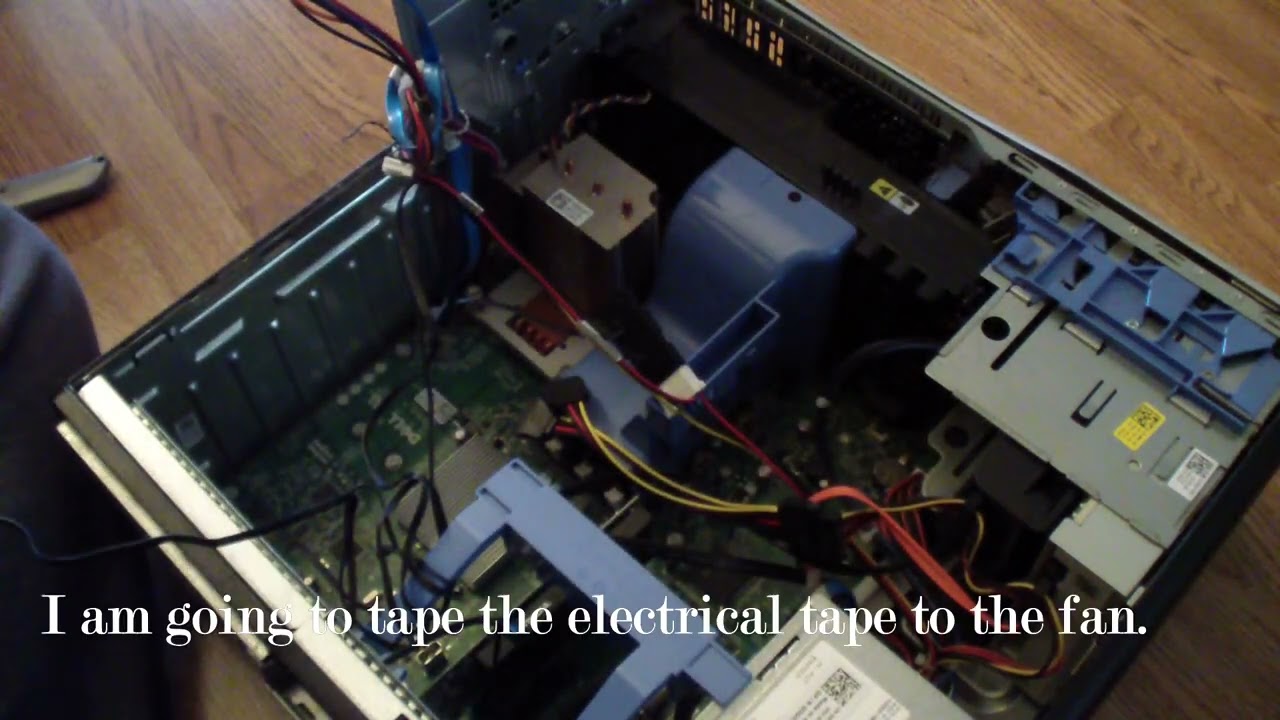 Dell Precision T3500 & T5500 Heatsink Fan Mod