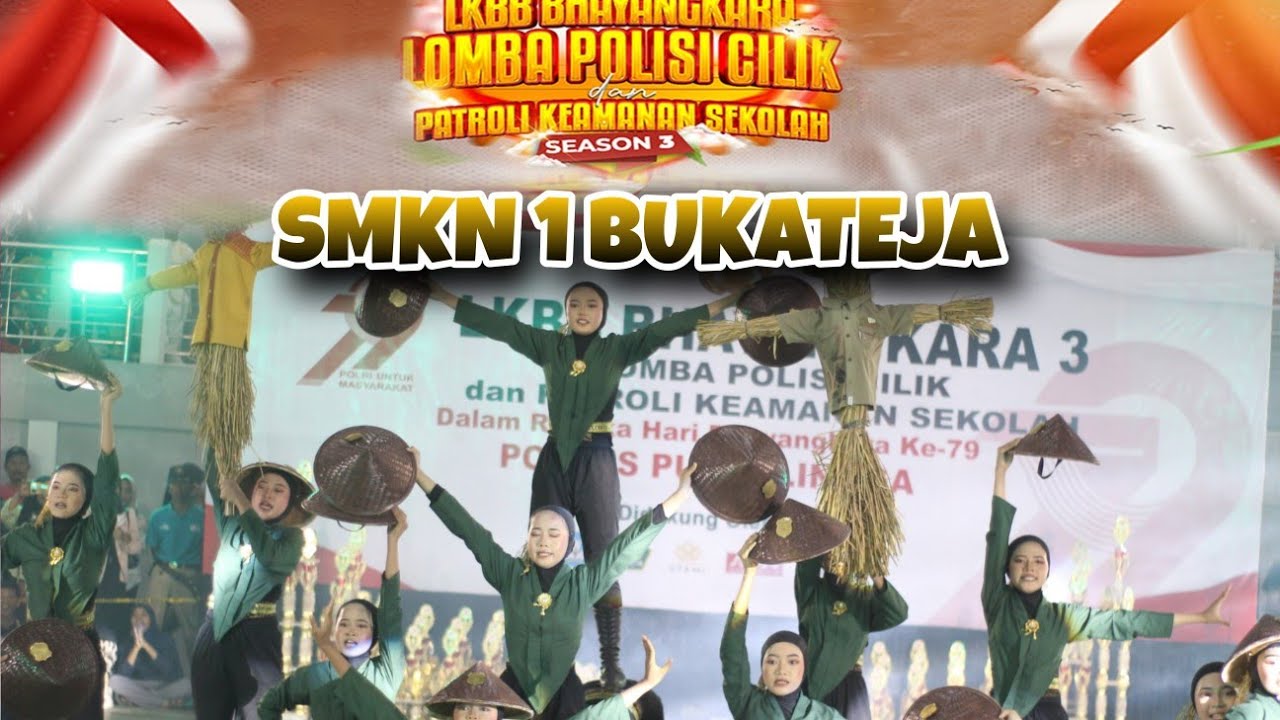 SMKN 1 BUKATEJA 🚦LKBB BHAYANGKARA-3 PBG 2025