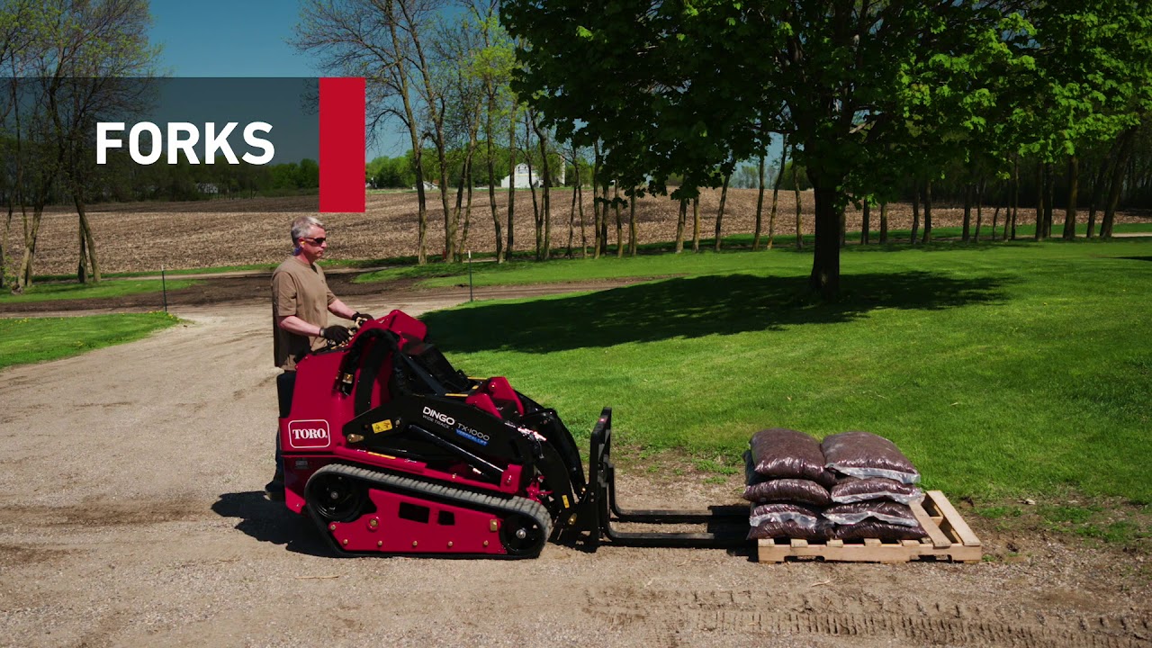 Dingo Rental Material Handling Attachments
