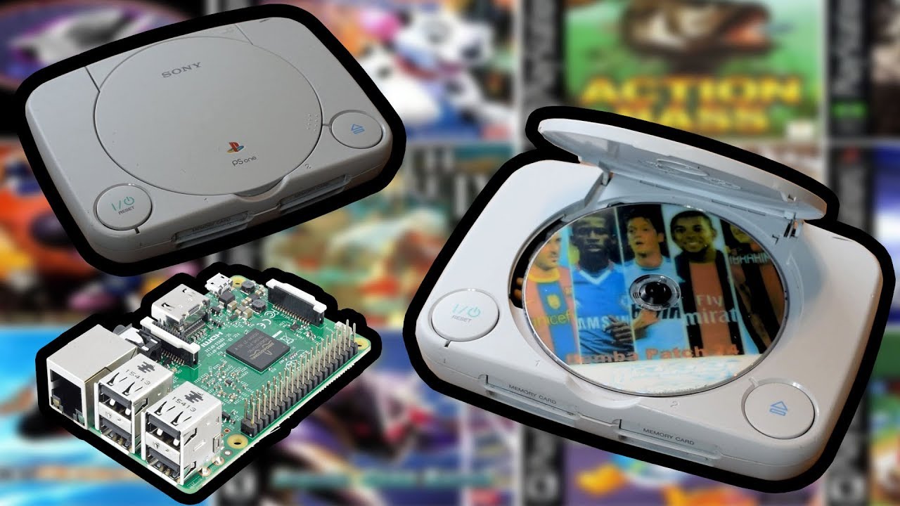REFAZENDO UM PLAYSTATION 1 COM RASPBERRY PI3.