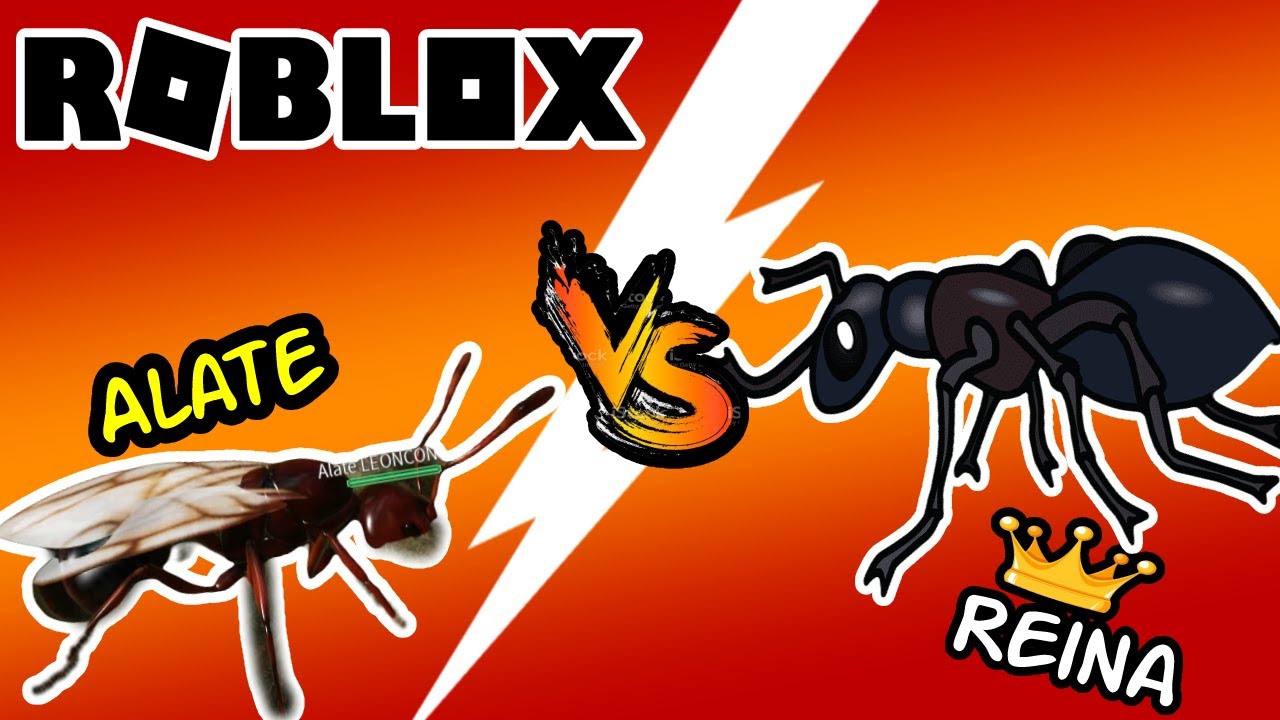 Soy ALATE Roja y Ataco a una Hormiga REINA NEGRA en ANT LIFE beta testing ROBLOX