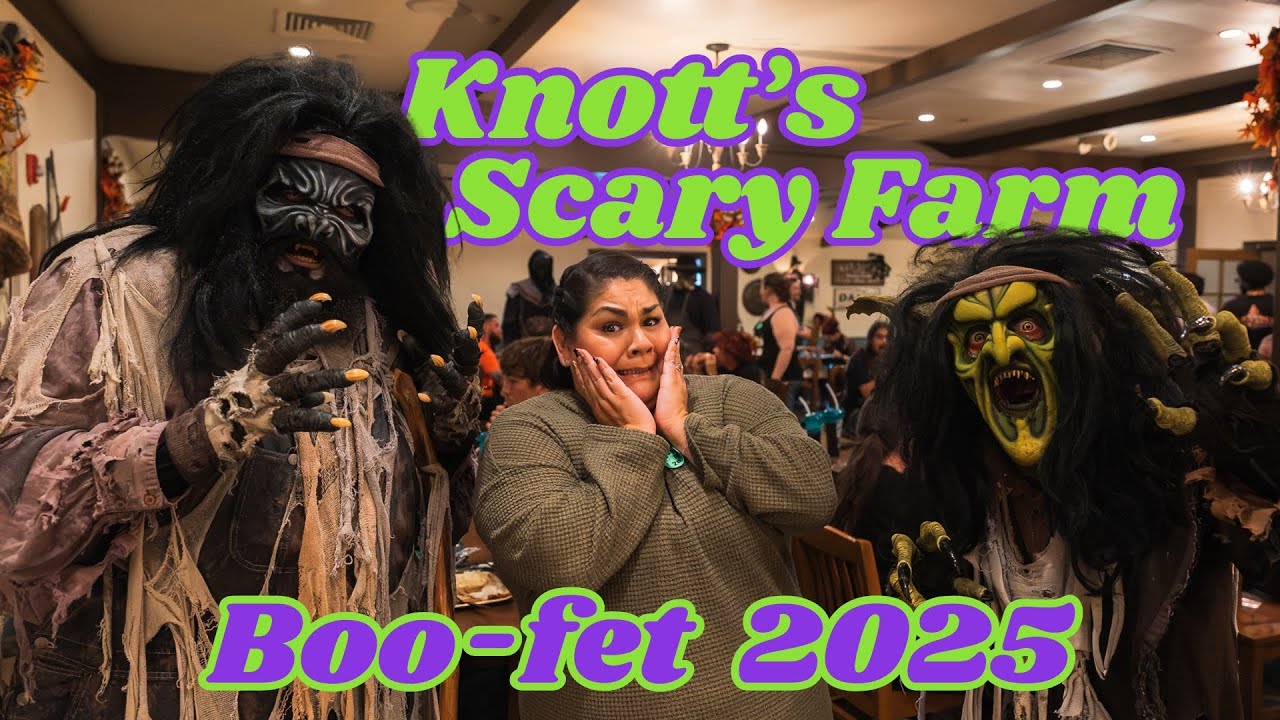 Knotts Scary Farm Boo-fet 2025 | Ужин с монстрами!
