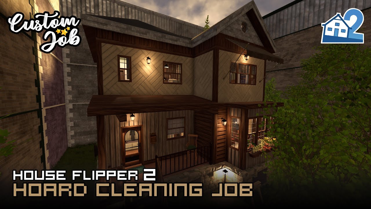 Hoard Cleaning Job | House Flipper 2 | Custom Job Gameplay