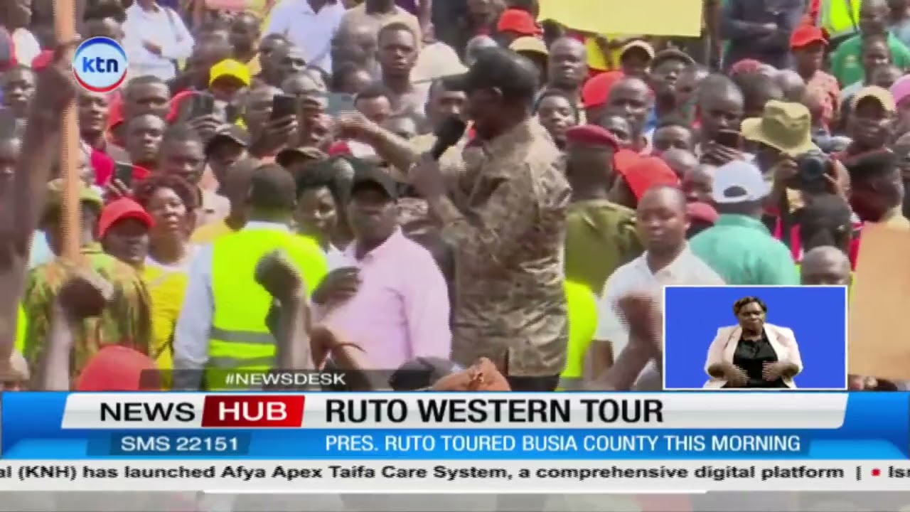 Ruto intensifies opposition attacks in Busia as western tour enters day three