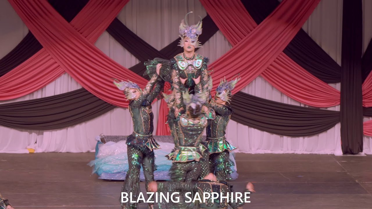 Blazing Sapphire 2nd place winner at Hmong Minnesota New Year 2023-24