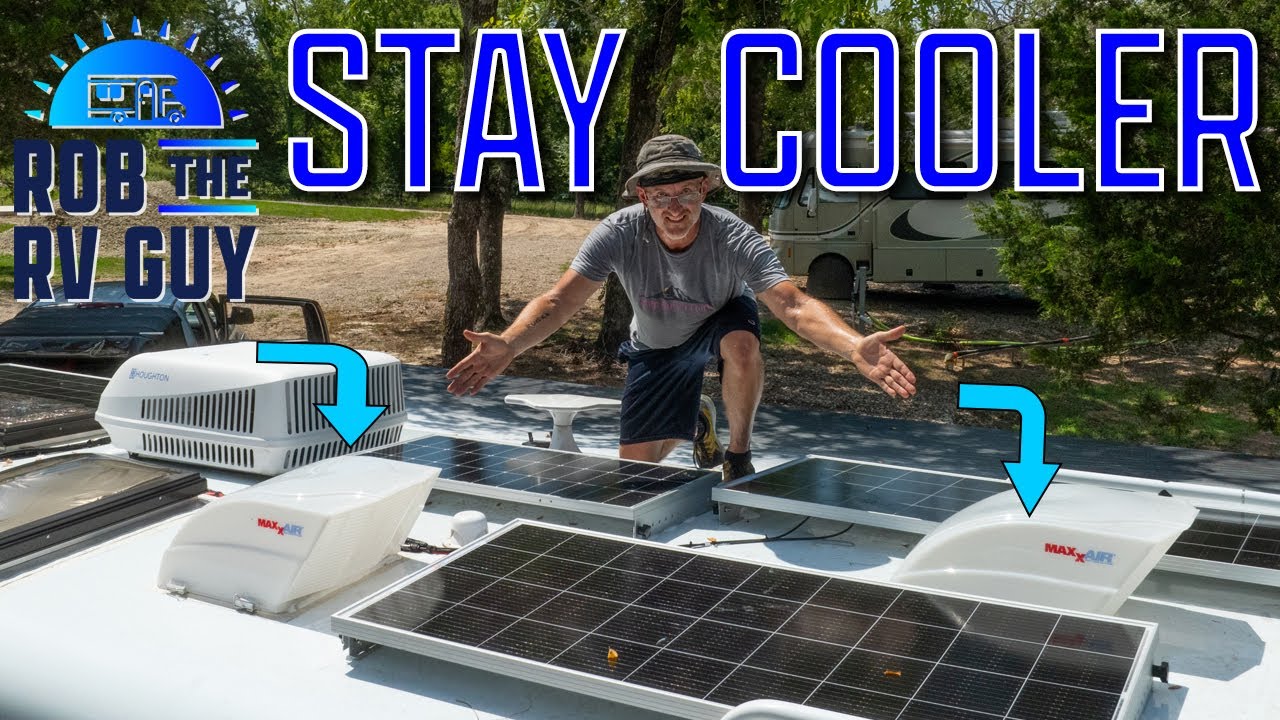 Installing the MaxxvAir Fanmate Vent Fan Shroud on the Bigfoot 25RQ