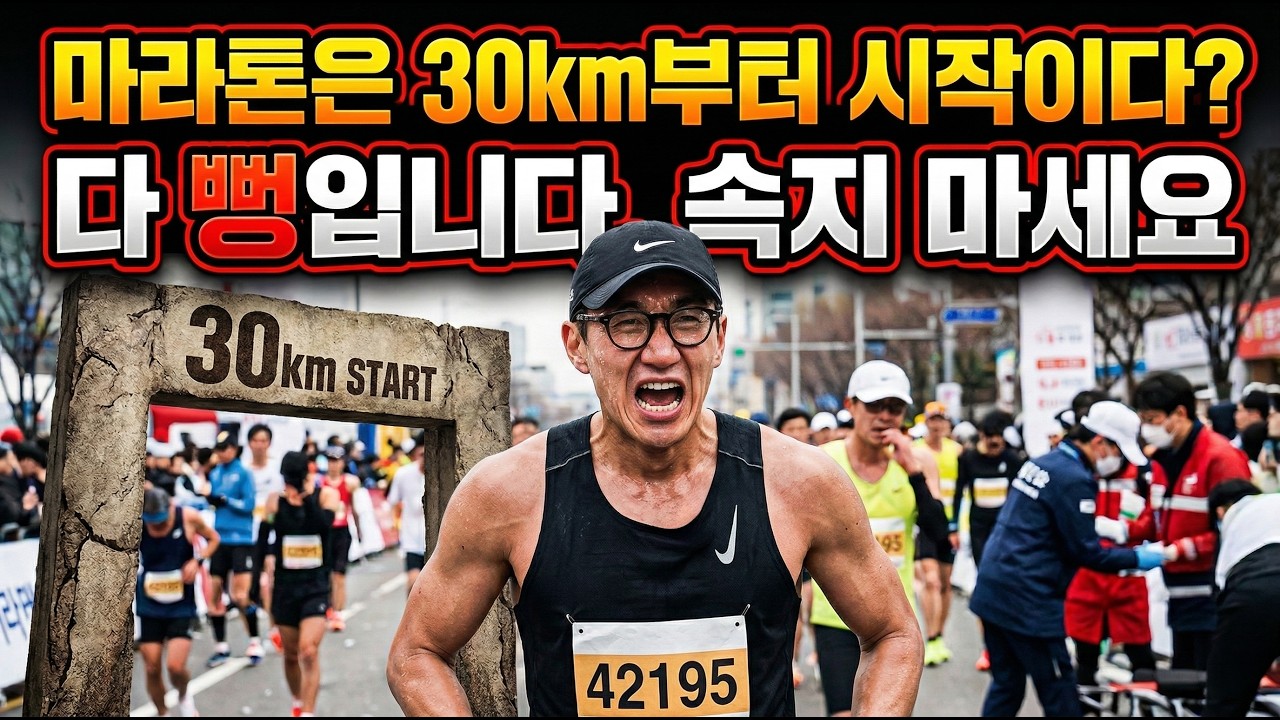 마라톤은 30km부터 시작이다? 다 뻥입니다. 속지 마세요
