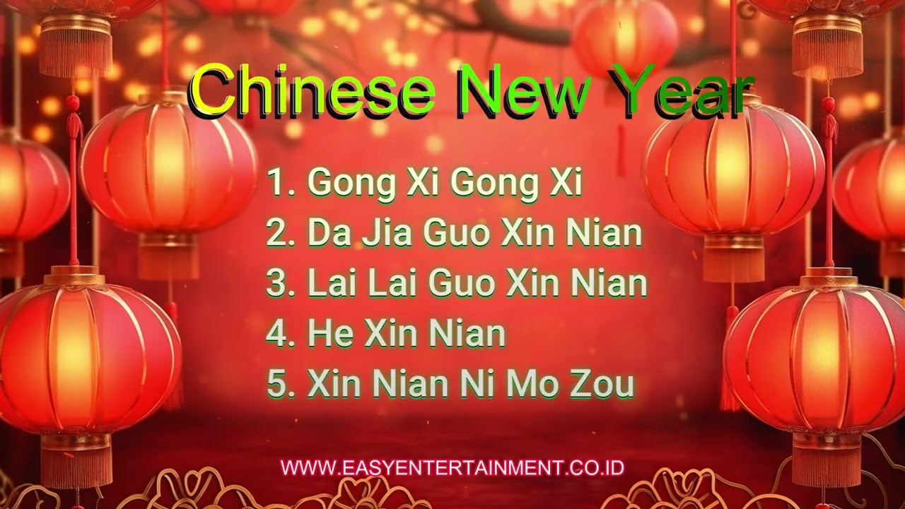 Lagu Imlek Mandarin Chinese New Year 2026 #imlek2026 #sincia #chinesenewyear #sewaorgantunggal