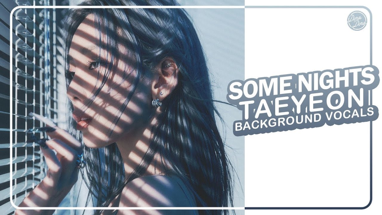 TAEYEON (태연) ~ 그런 밤 (Some Nights) | Instrumental (w. backing vocals)