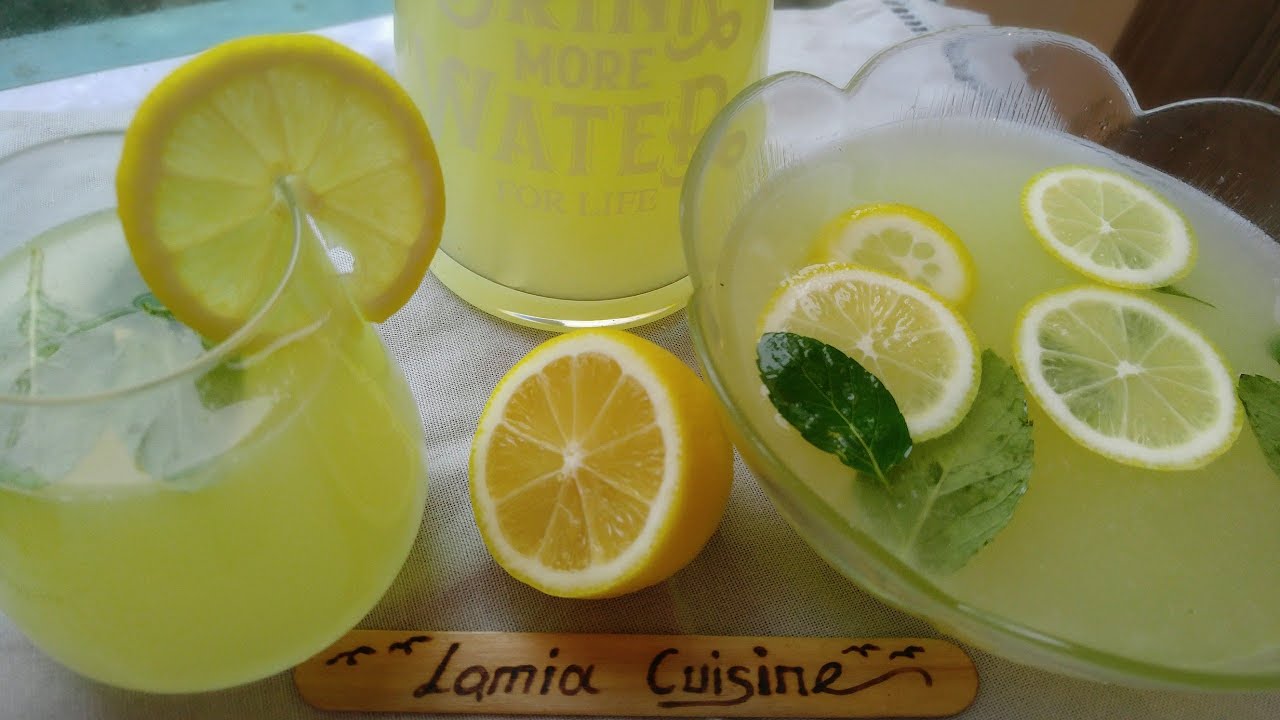 استغلي وقت الحمضيات وحضري أروع ليمونادة تركية 🍋 طبيعية طعم ولون تحححفة