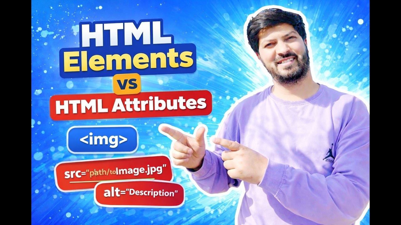 HTML Elements vs HTML Attributes | Kashmiri (Koshur) | What They Are & How They Work (With Examples)