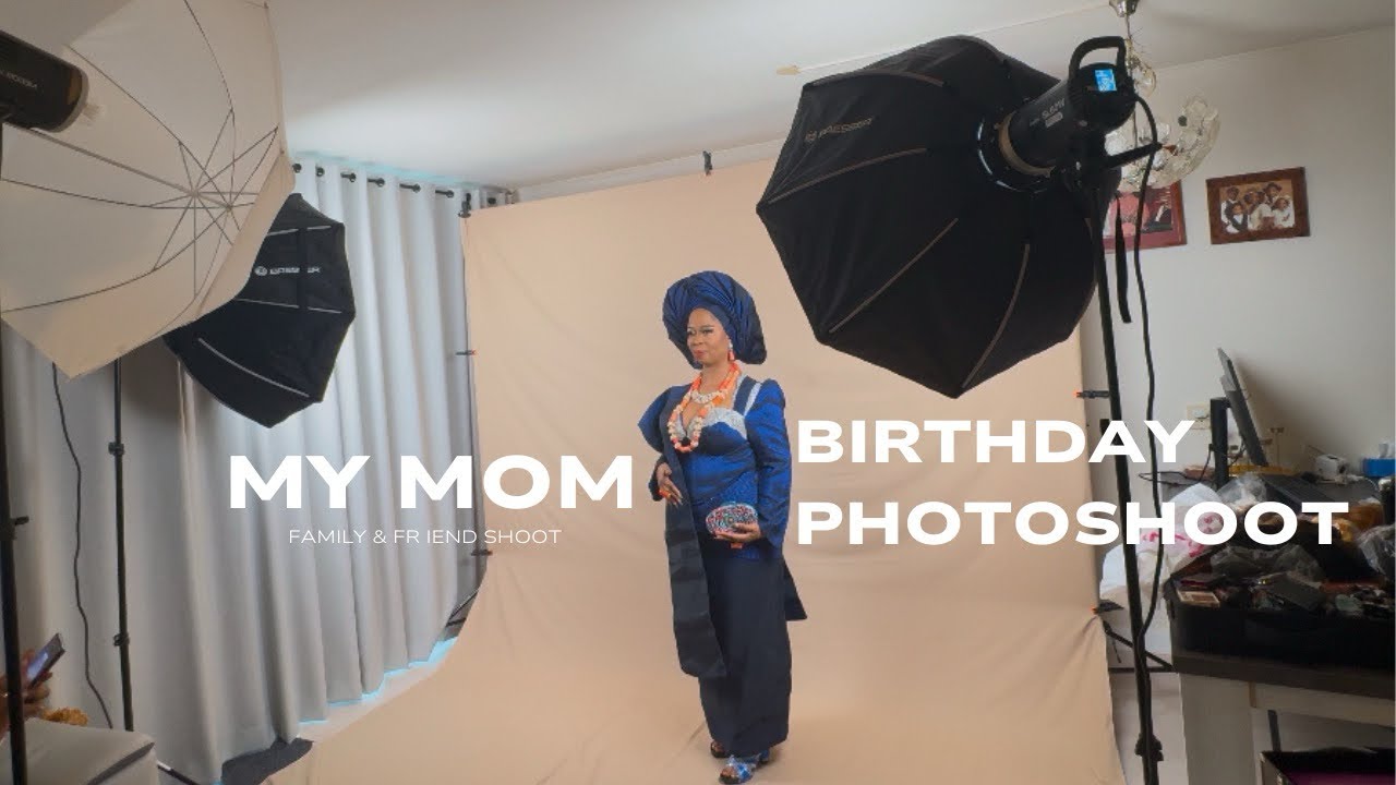 My mom birthday photoshoot