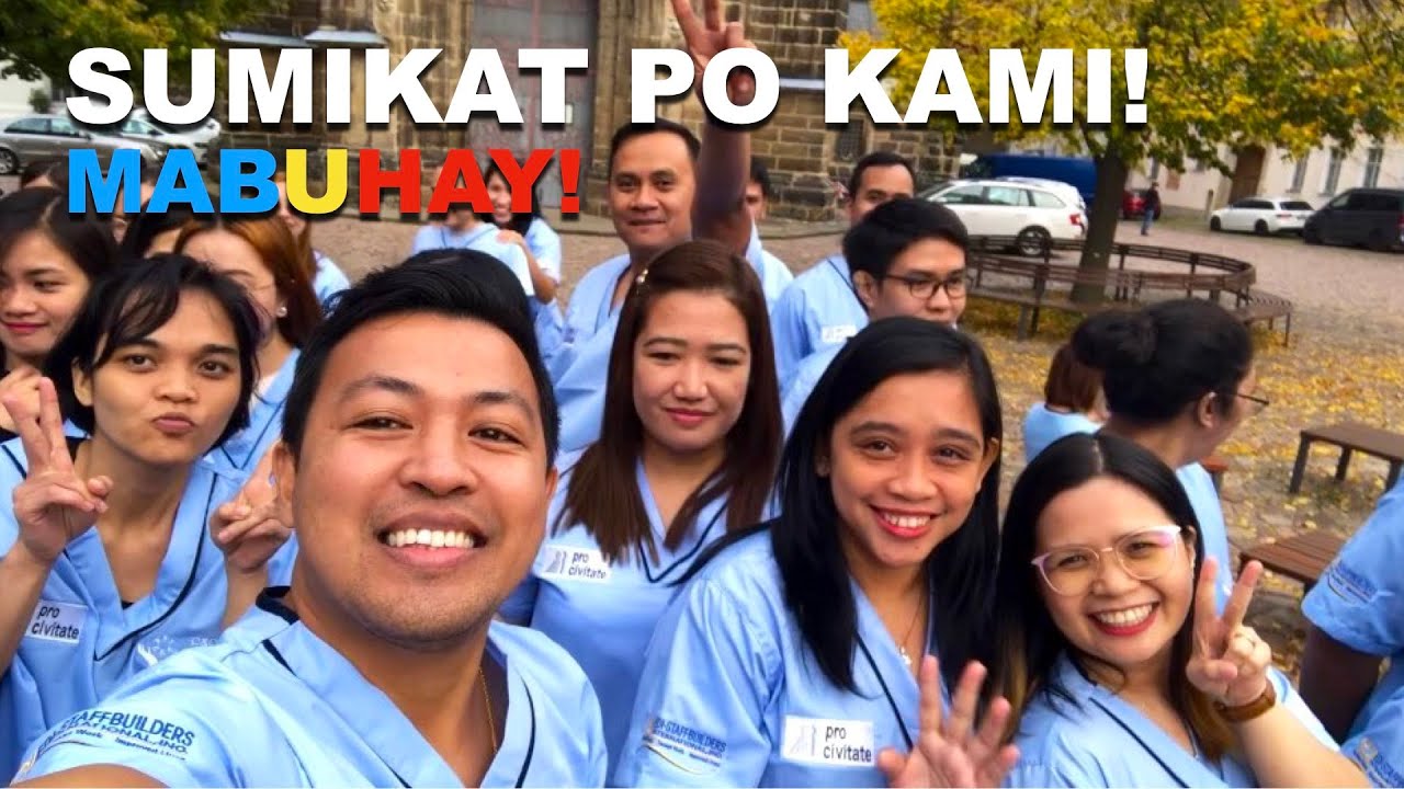 NURSE IN GERMANY: NAGTIPUNTIPUN KAMI PARA SA ISANG TV NEWS EXPOSURE | MABUHAY FILIPINO NURSES