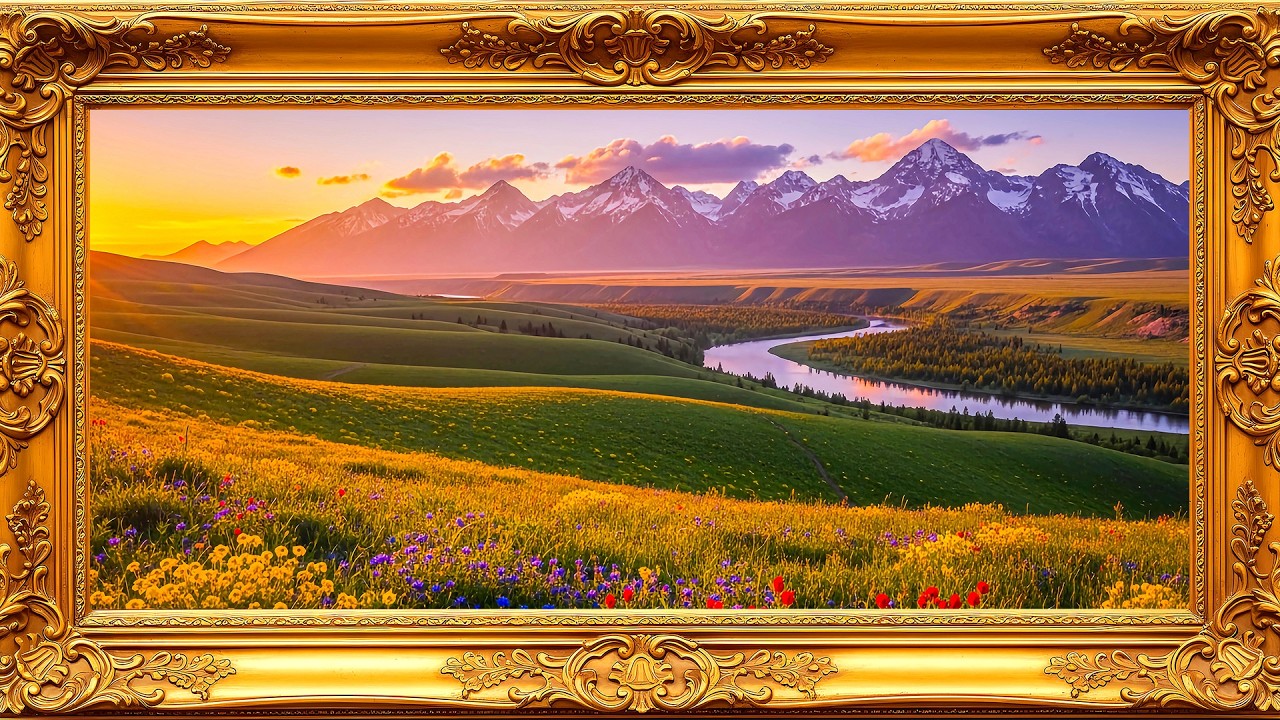 Frame TV Art with Music: Vintage Oil Paintings for Frame TV • Museum Art Selection • Landscapes
