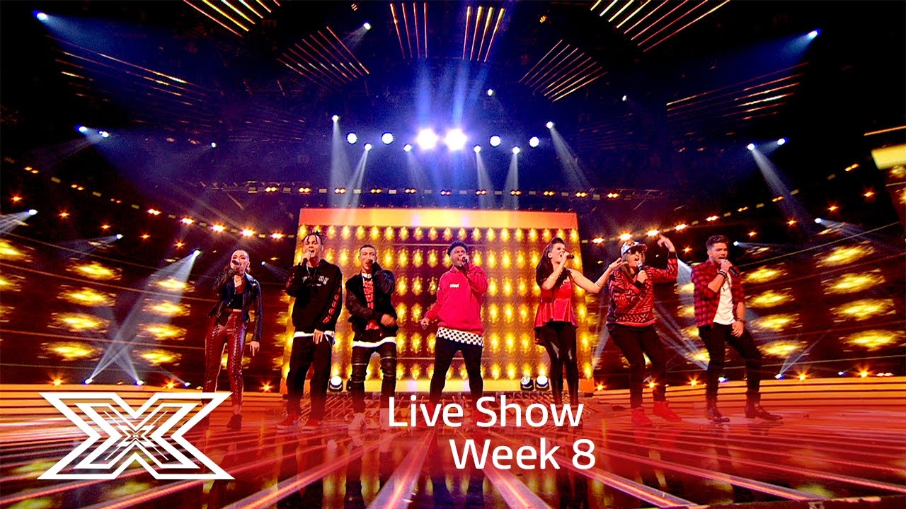 The Contestants open the show with Saturday Night hit! | Results Show | The X Factor UK 2016