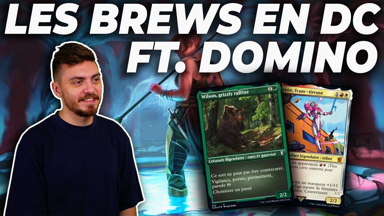 DOMINO NOUS PRÉSENTE SES BREWS DE DUEL COMMANDER ! C'EST SUCRÉ ET ÇA PERF !