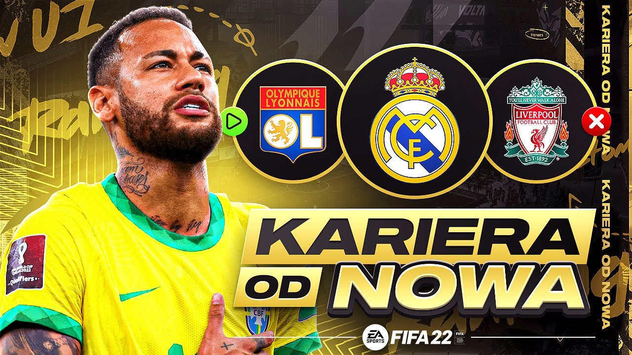 🇧🇷 NEYMAR 🇧🇷 | ⚡ KARIERA OD NOWA ⚡ | FIFA 22