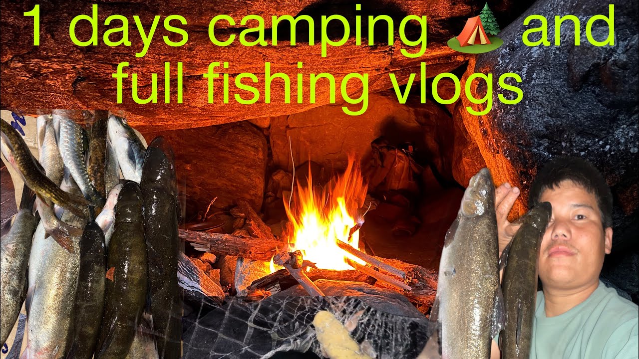 Full Adventure camping and heavy fishing in Arunachal Pradesh north east 🇮🇳@bakyuvlogs
