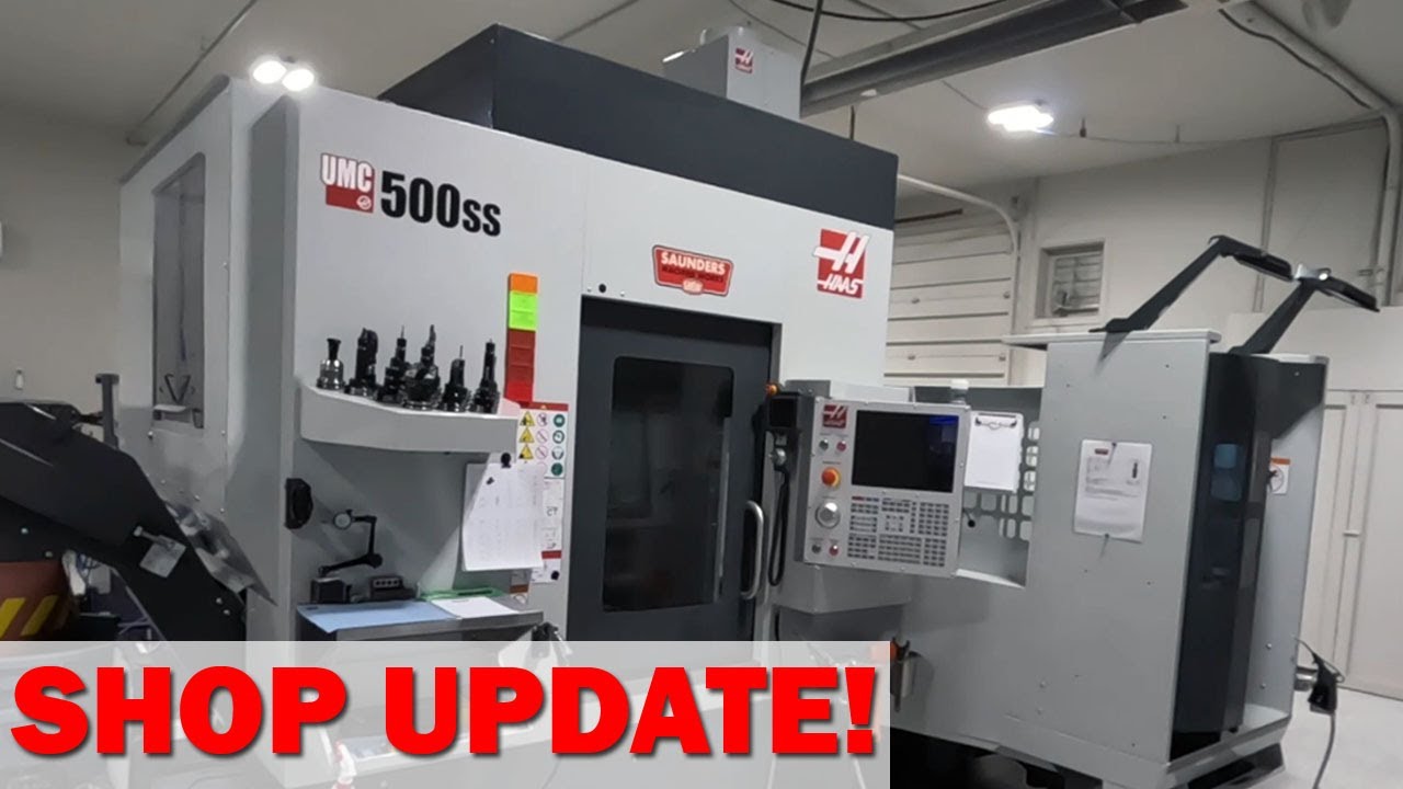 May 2023 - SMW Shop Update!  New Machines & Operation Improvments!