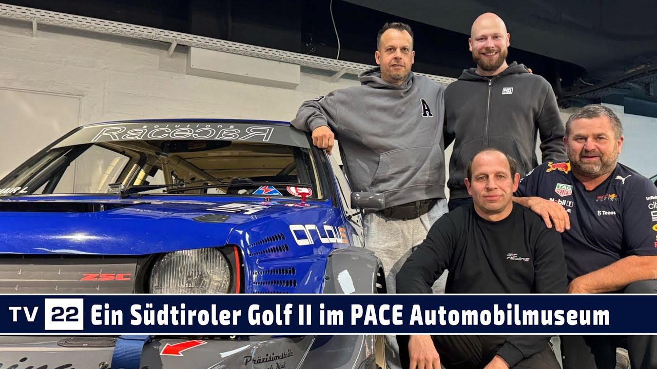 MOTOR TV22: Der Golf II von Dr. Luis aus S&uuml;dtirol im PACE by JP Performance Automobil Museum