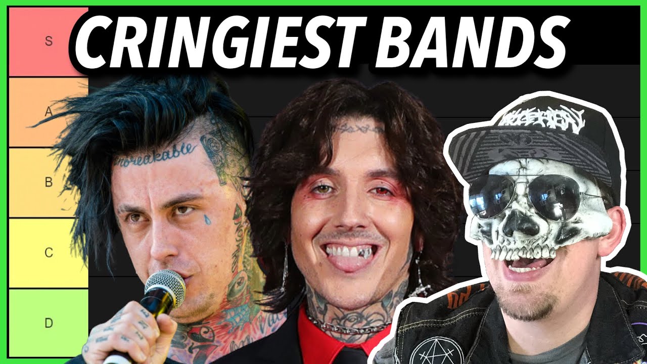 РЕЙТИНГ САМЫХ СТРАШНЫХ метал-групп (Ронни Радке из Falling In Reverse, Bring Me The Horizon и дру...