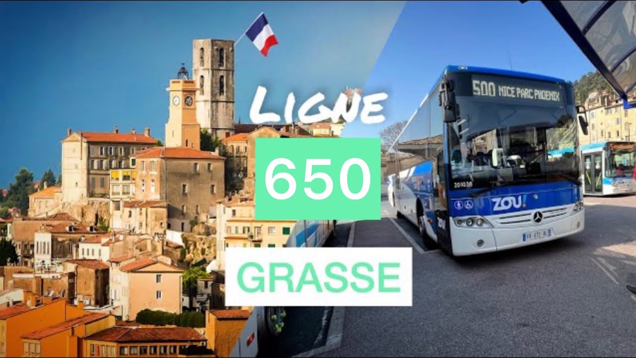 Zou ! • Ligne 650 • Grasse ➜ Nice.