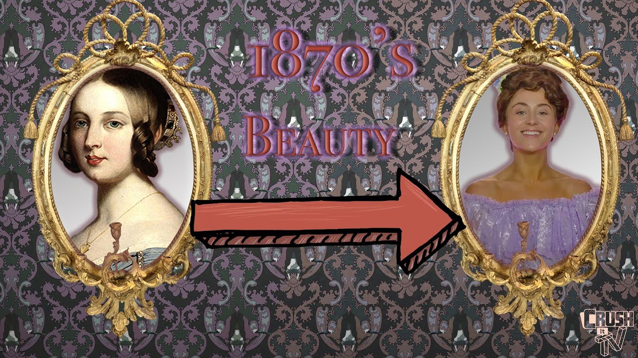 Minimal Makeup 1870s Transformation