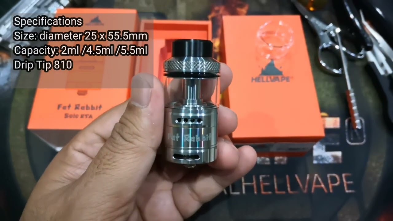 Fat Rabbit solo Rta by Hellvape