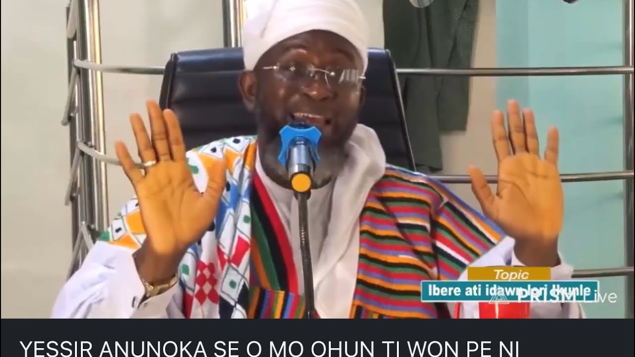 YESSIR ANUNOKA SE O MO OHUN TI WON PE NI DEFAMATION NI ABI OSE IFE INU ??😳😳😳