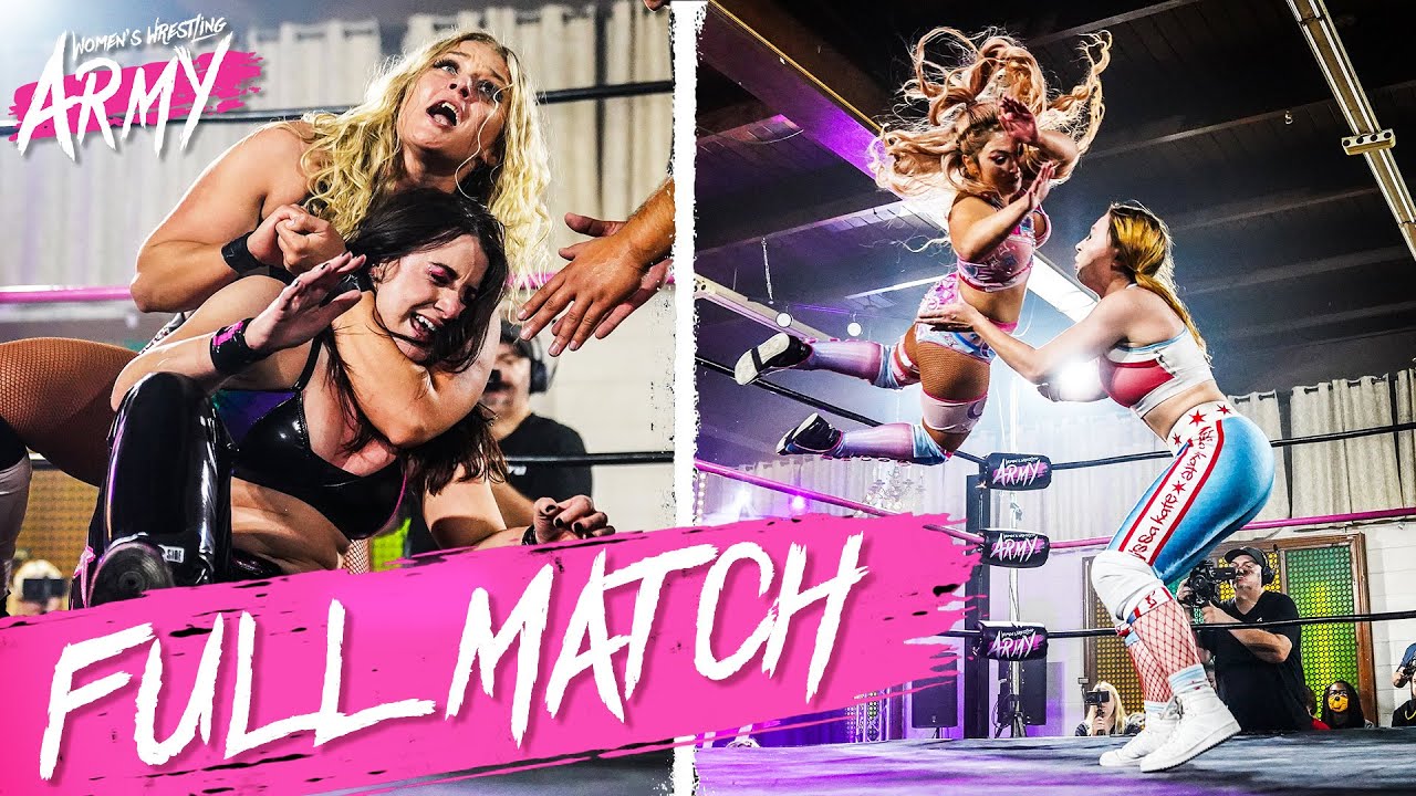 Kayla Sparks & Alex Gracia vs Missa Kate & Sierra: FULL MATCH | Women's Wrestling Army