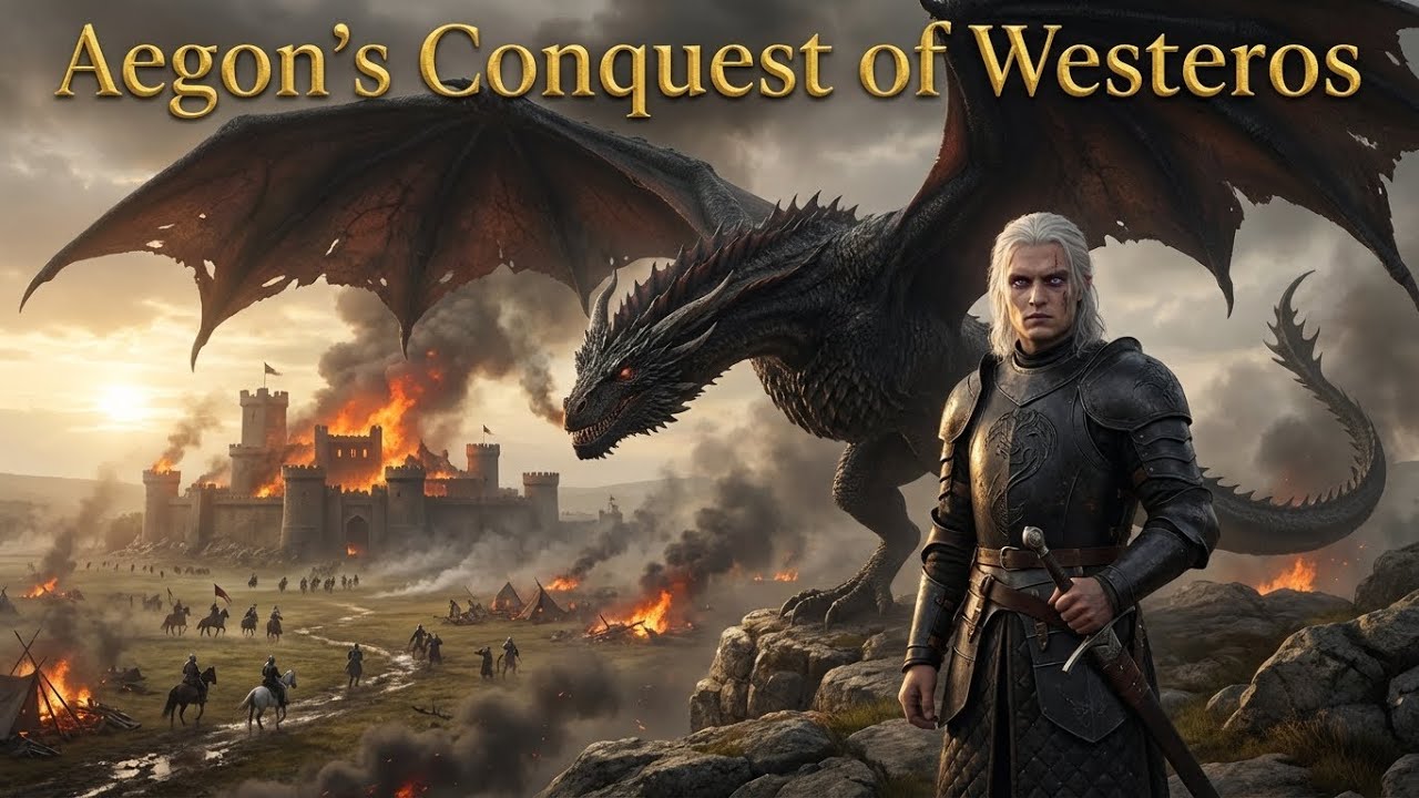 Animated Story of Aegon's Conquest of Westeros | Game of Thrones