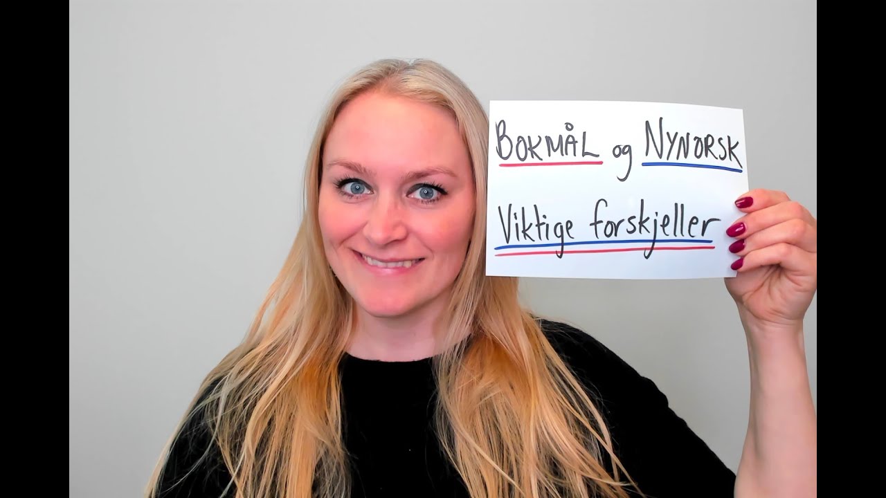 Video 832 Bokmål og nynorsk viktige forskjeller