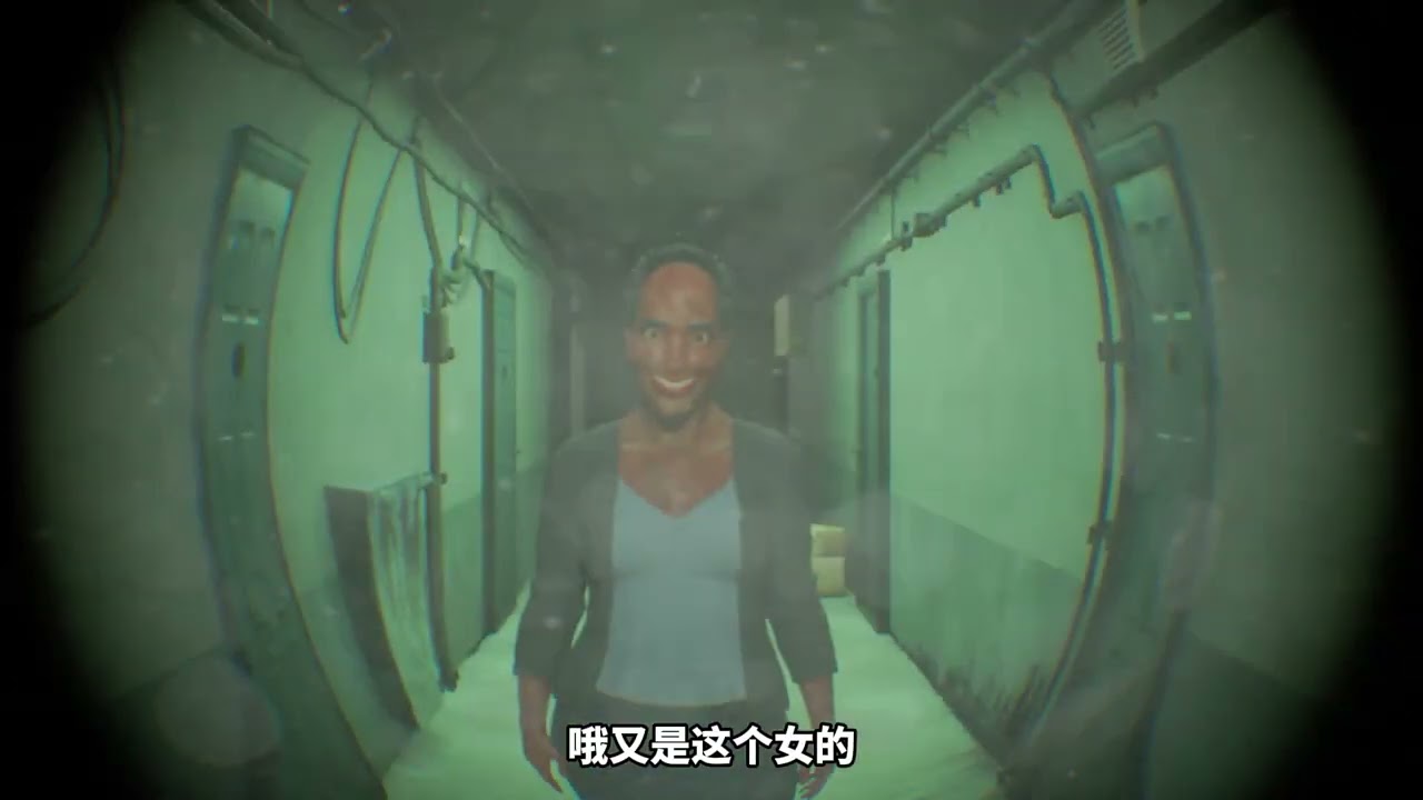 誰在門外！誰在敲門？沒想到這主角才是狠人！#steam游戲 #游戲解說 #游戲怪談