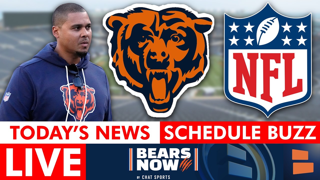 LIVE: Chicago Bears Sign 4 Players, 2026 NFL Schedule News & Rumors