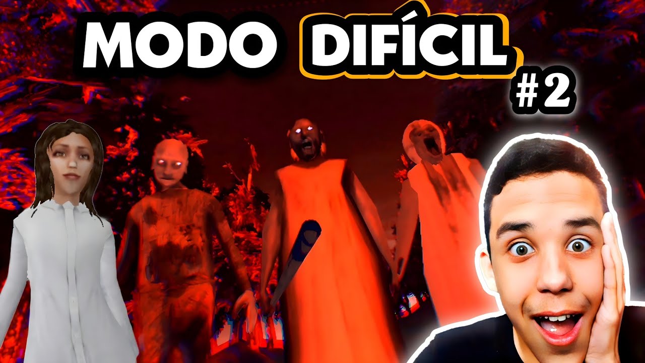 VENCI O MODO DIFÍCIL NO GRANNY 5!! final