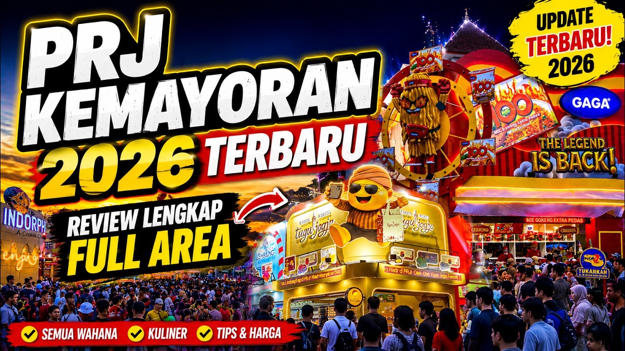 Prj Kemayoran 2026 || Review lengkap full Area prj rame banget ‼️