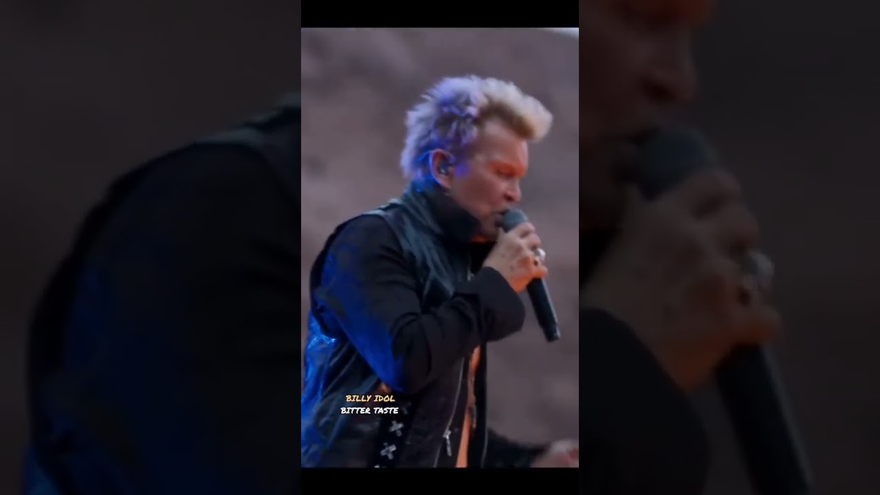 A essência é resistir ao tempo - Billy Idol Cantor-compositor e músico inglês