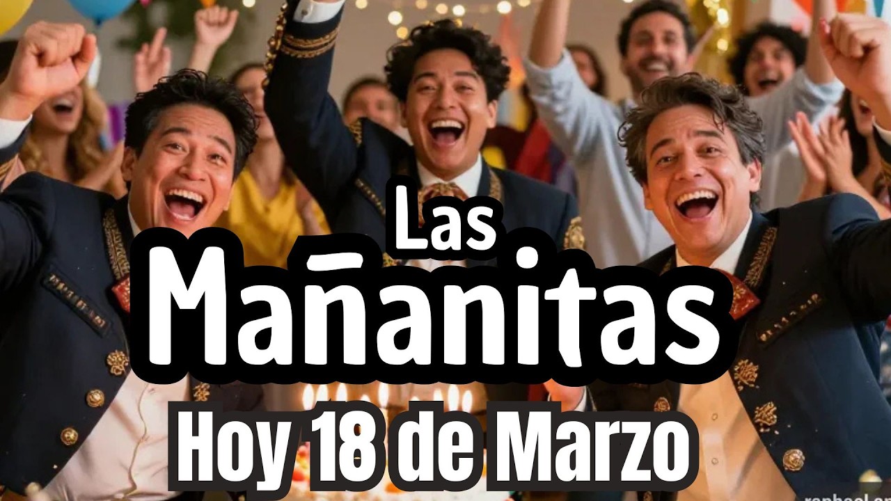 Las Mañanitas 18 de Marzo |  Canción de Cumpleaños Feliz | Feliz Cumpleaños 18 de Marzo