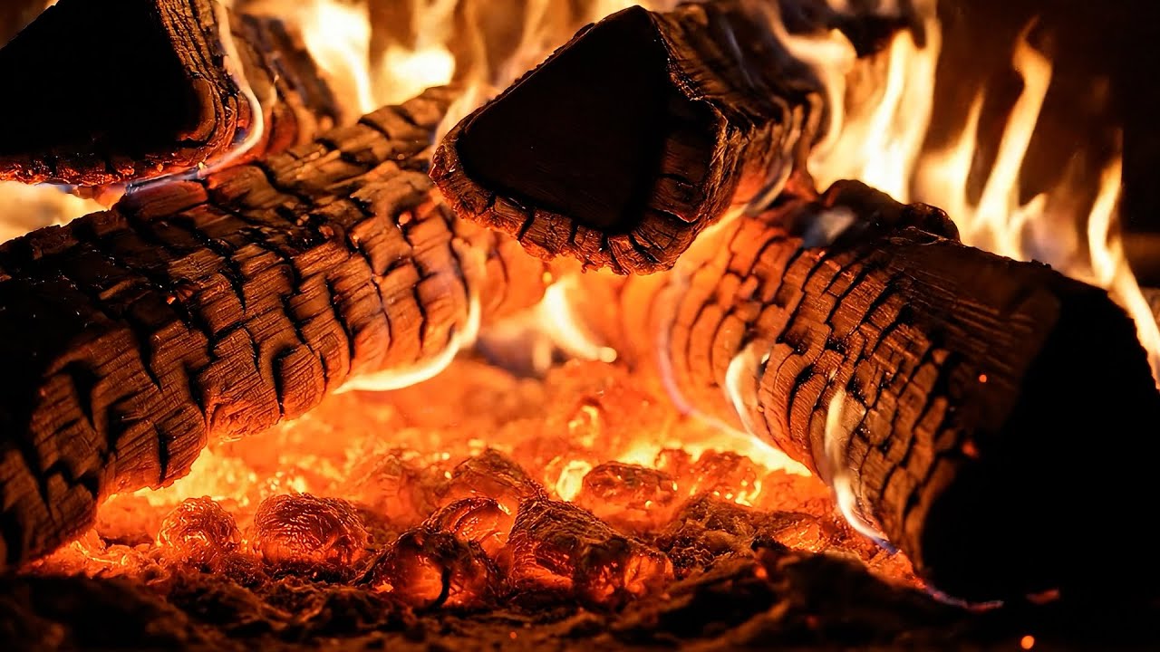 🔥 Lareira Aconchegante Perfeita | Sons de Fogo para Dormir e Relaxar