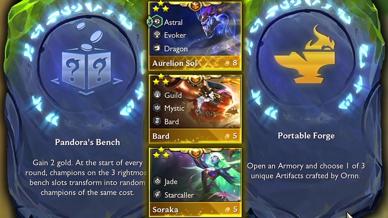 PANDORA'S BENCH IS A GUARANTEED FIRST PLACE | Teamfight tactics TFT