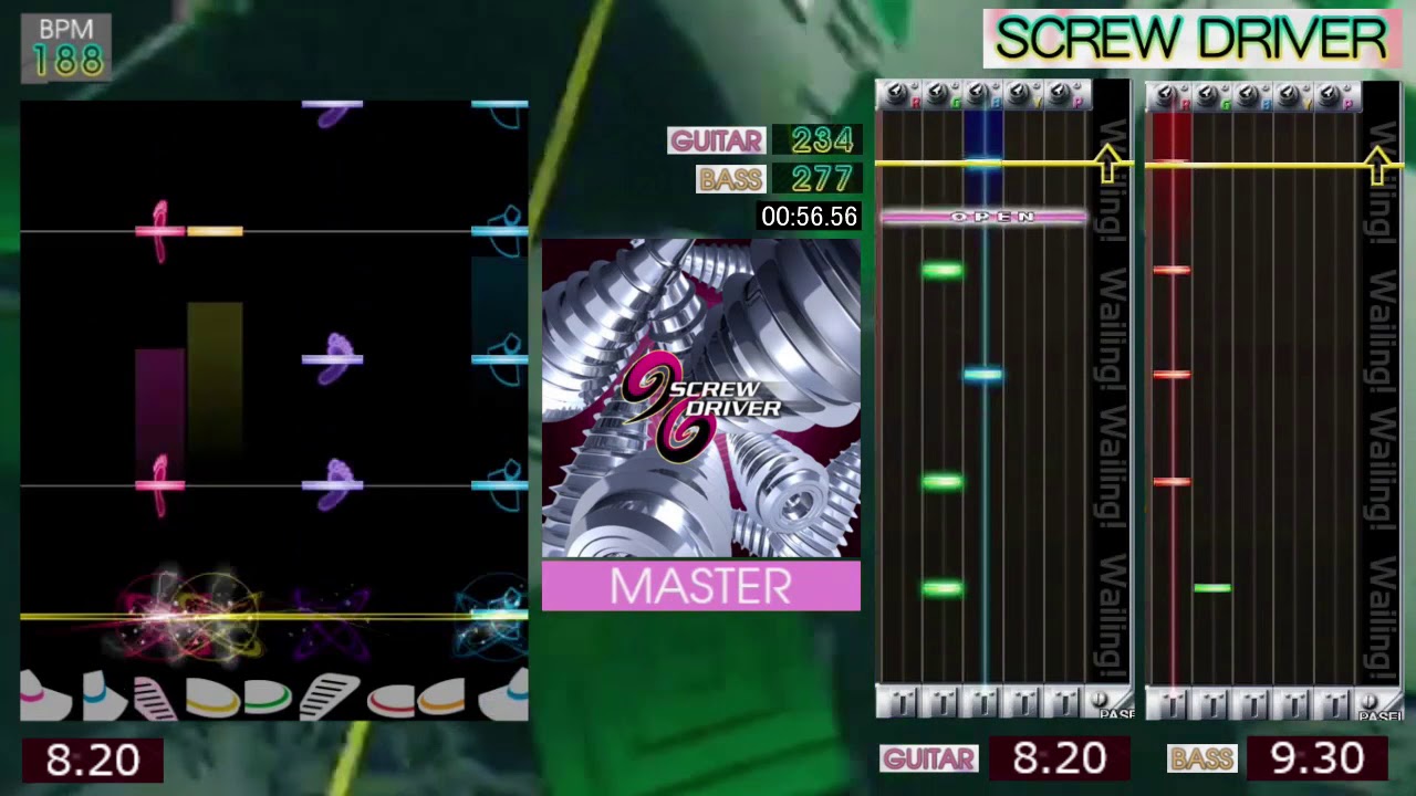GITADORA / SCREW DRIVER - MASTER (GuitarFreaksXG3 & DrumManiaXG3)
