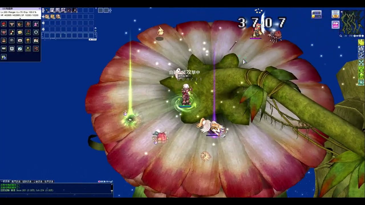 【RO仙境傳說】193三轉鳥遊俠🔥異常弓爆發｜外掛｜內掛｜自動攻擊｜150+彩虹橋⭐大冒險！