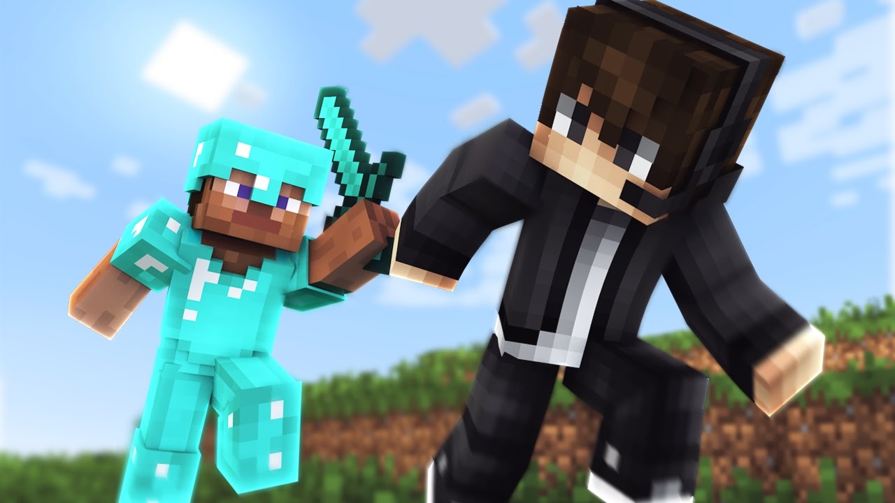 Running in MINECRAFT UHC (pls dont chase me) (facecam)