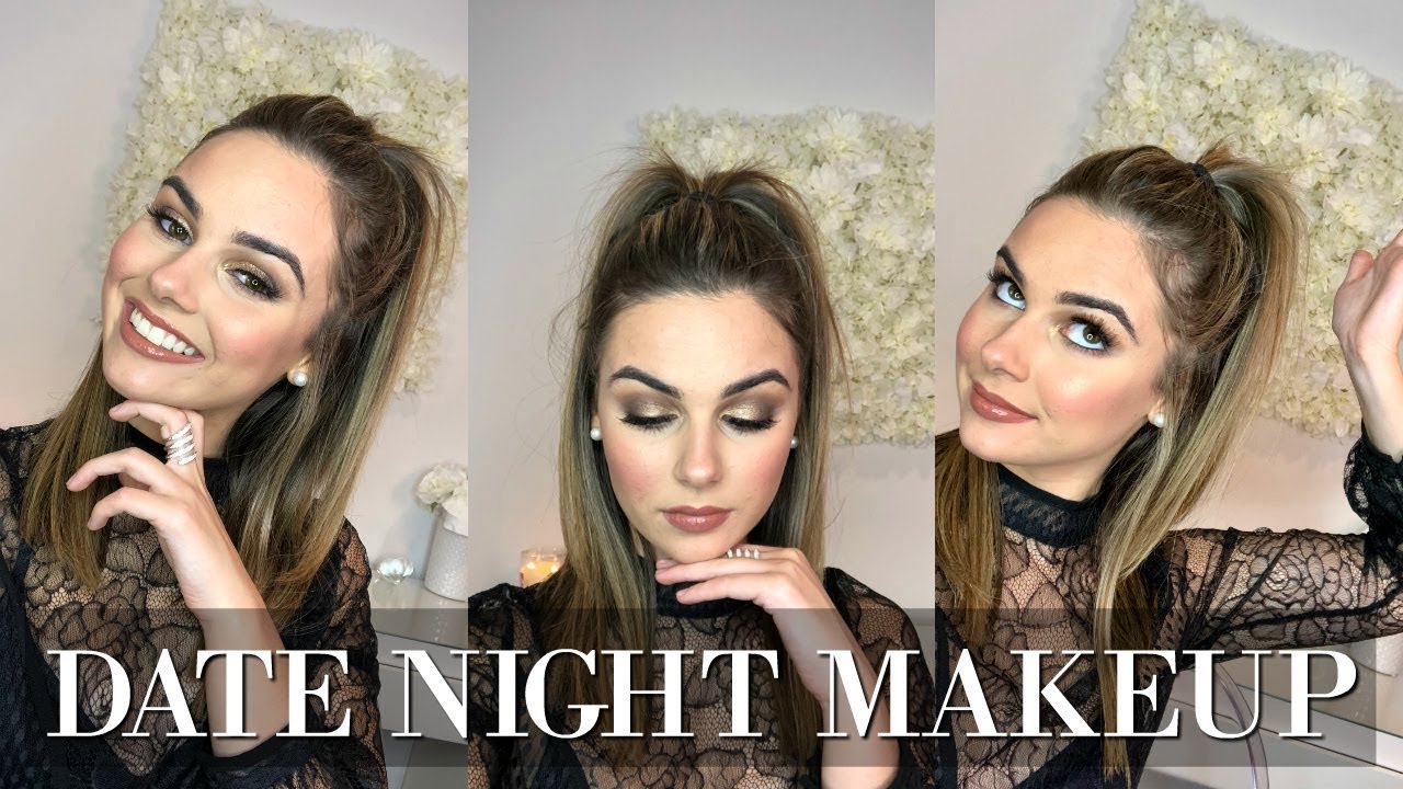 DATE NIGHT MAKEUP TUTORIAL - NEW MAC PALETTE, TARTE HOLIDAY, NARS