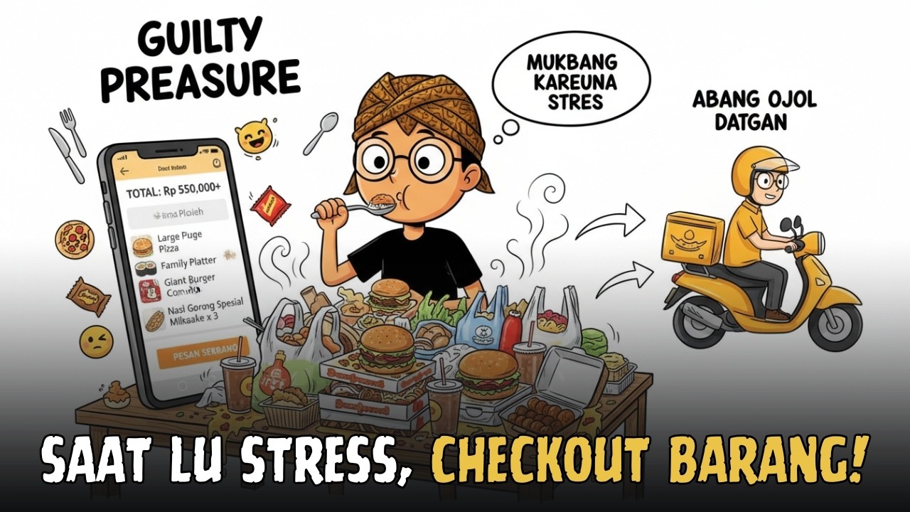 Duit Lu Selalu Habis Pas Lagi Stres | Ini Rahasia Licik Otak Lu