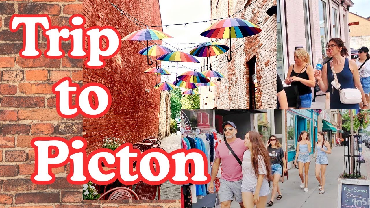 Charming Picton, Ontario Walk | Small Town Vibes on Main Street I Prince Edward County #canadawalk