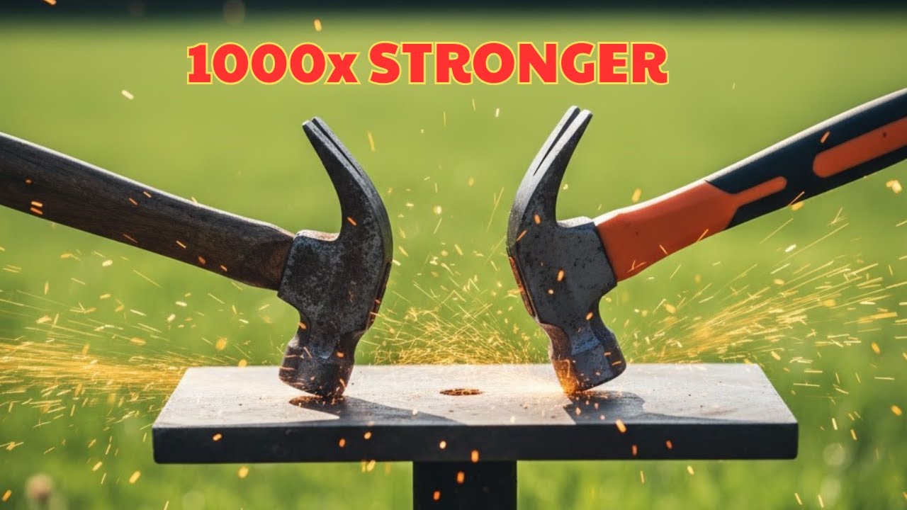 Restoring a Broken Hammer — Turning Rusty Scrap into a Strong Tool Again